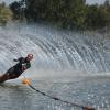 Laura Hillenbrand vom Wasserski Club Fetzer-See startet im Slalom erfolgreich in ihre erste Wettkampf-Saison am Boot. 	