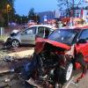 Zerstörte Fahrzeuge nach einem Raser-Unfall in Hagen.