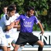 Elvir Letica (rechts) ging auf und neben dem Platz lautstark und voller Energie voran. Doch der Spielertrainer des TSV Wemding konnte die Talfahrt in der Bezirksliga Nord nicht stoppen. Nach einem halben Jahr trennen sich nun die Wege.