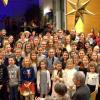 Die Kinder und Jugendlichen der Sing- und Musikschule brachten viel Freude in die Herzen der Besucher. 