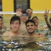 Der Attentäter Riaz K. bei einem Schwimmkurs für unbegleitete minderjährige Flüchtlinge. Das Foto entstand im Dezember in Ochsenfurt.