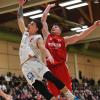 Nördlingens Basketball-Herren (im Bild in Weiß: Daniele Minguillon, im Spiel gegen Treuchtlingen) gehen als Favorit ins Play-off-Viertelfinale gegen Weimar/Jena II.