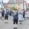 Zahlreiche Vereine aus der ganzen Region beteiligten sich am Festumzug am Samstag in Wörleschwang. Die ortsansässige Kapelle feierte am Wochenende ihr 300-jähriges Bestehen. 