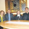 Gestalteten den Infoabend (von links): Hildegard Regensburger (1. Vorsitzende CDL), Johannes Westrich (Heimleiter), Sr. Edith Schlachter (Generaloberin) und Rainer Beckmann (Referent). 