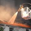 Den schlimmsten Brand seit mindestens einem Jahr erlebte Schwabmünchen in der Nacht auf Dienstag. 