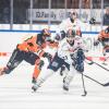 Die nächste Pleite: Charles Bertrand und der ERC Ingolstadt verloren bei den Grizzlys Wolfsburg mit 1:3. Foto: Fotostand/Nieweler