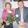 Auch Bürgermeister Lorenz Braun gratulierte Valeria Friedl zum 85. Geburtstag. 