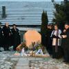 Der Gedenktag für Anton Jaumann begann mit einer Zeremonie auf dem Friedhof in Belzheim.