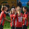 Über einen 1:0-Sieg im Spitzenspiel der Bezirksoberliga konnten sich die Fußballfrauen des SSV Anhausen freuen. 	