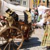 Perfektes Sommerwetter beim großen Frundsberg-Festumzug.