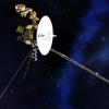 Eine Illustration zur amerikanischen Raumsonde "Voyager 1".