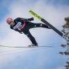 Ski nordisch, Skispringen, Weltmeisterschaft, Skifliegen, Probedurchgang, Severin Freund aus Deutschland in Aktion.