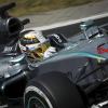 Großer Preis von Ungarn: Mercedes-Fahrer Lewis Hamilton startet auch am Hungaroring von Platz eins.