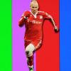 Bayern-Star Arjen Robben sorgt in seiner grauen Unterhose für Aufsehen.