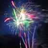 Das Brillant-Feuerwerk bildete den Abschluss beim Seefest. Foto: C. Bruder