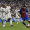 Superstar Lionel Messi (r) war der Matchwinner für den FC Barcelona gegen Real Madrid.