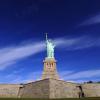 Die Freiheitsstatue in New York wurde nach einer Bombendrohung evakuiert.