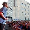 Konzert mit der Deutschen Bahn vor dem Bahnhof in Ulm