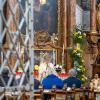 Beim Festgottesdienst in der Klosterkirche erinnerte Bischof Bertram Meier an die Bedeutung des Klosters und der Dominikanerinnen in Bad Wörishofen. 