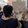 Die Frauen wollen mit der Demo erreichen, dass die Nacktheit des weiblichen Oberkörpers straffrei wird.