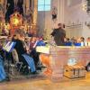 Adventskonzert in der Illerberger St. Martinskirche: Unser Bild zeigt die Musikkapelle Illerberg/Thal unter der Leitung von Michael Werner. Foto: Daniel Plomteux