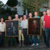 Der Heimatdienst Dirlewang freut sich über den Erwerb der beiden Gemälde von Hofmaler Franz, der 1715 in Dirlewang geboren wurde. Nach der Renovierung werden die Bilder im Heimathaus „Taverne“ einen festen Platz bekommen.