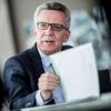 Der ehemalige Bundesinnenminister Thomas de Maiziere (CDU) spricht über seinen Abschied aus dem Kabinett.
