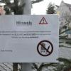In der Wemdinger Altstadt gab es wie üblich ein Böllerverbot.