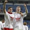 Mario Gomez und Manuel Neuer freuen sich auf das Finale der Champions League - wie zahlreiche Fans auch. Die meisten davon werden allerdings nicht ins Stadion kommen. Und ja, die Schere zwischen Bild und Überschrift ist beabsichtigt.