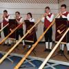 Beim Frühjahrskonzert der Aretsrieder Musikanten am 24. März in der Staudenlandhalle ist auch die Alphorngruppe mit von der Partie. 	