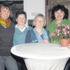 Den Leederer Gartenbauverein leiten künftig (von links) Brigitte Bär, Luise Bermann, Gertraud Rudolf und Gisela Hefele.