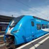 Jetzt fahren nur noch die Blauen: Go-Ahead hat auf der Riesbahn zwischen Donauwörth und Nördlingen (und weiter nach Aalen) endgültig die Deutsche Bahn abgelöst.