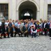 Blutspenderinnen und -spender wurden zu einem kleinen Empfang ins Schloss Neuburg eingeladen. 