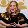 So sieht Freude aus: Die Sängerin Adele gewann sechs Grammys.