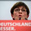 Saskia Esken, Vorsitzende der SPD, redet beim ordentlichen Bundesparteitag der SPD auf dem Berliner Messegelände.