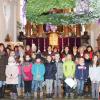 Eine stattliche Anzahl von Akteuren gestaltete das Adventskonzert in der Pfarrkirche Westendorf. 	