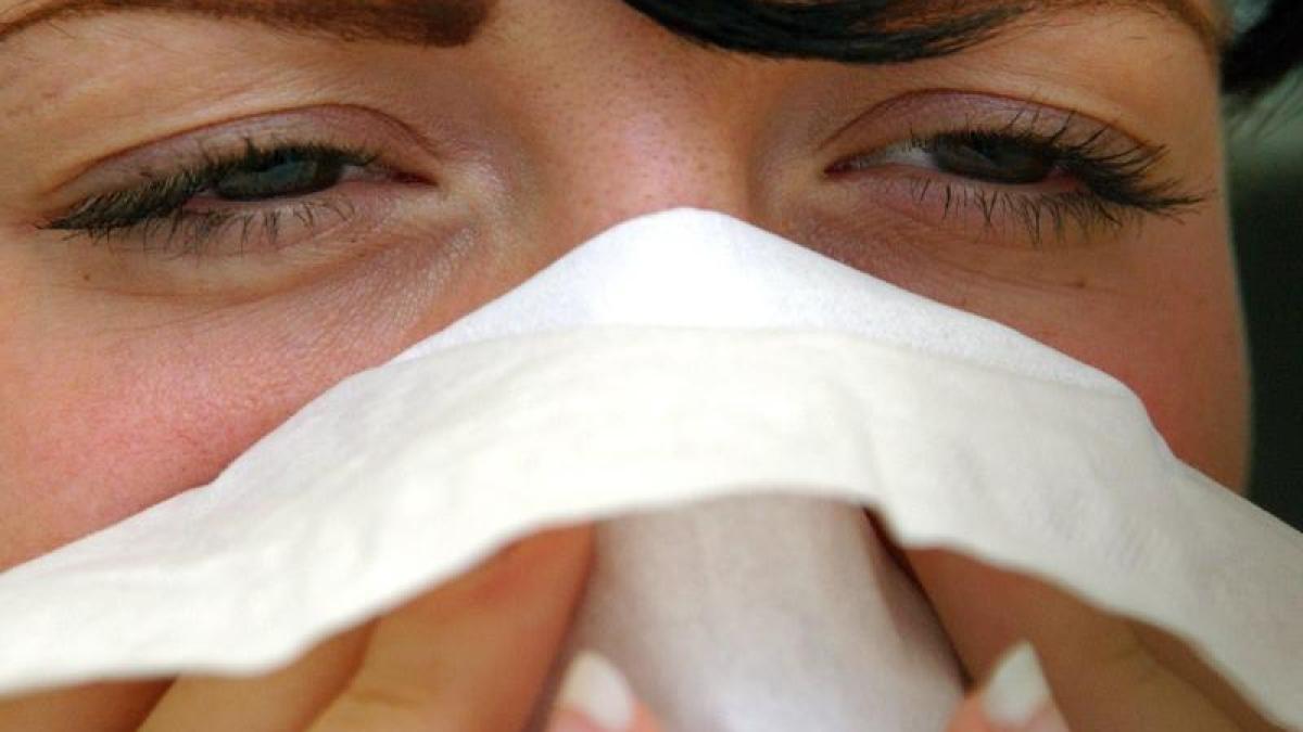 Number of colds and corona infections increases