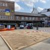 Ein Sandstrand hat gereicht, um den Bauernmarkt am Stadtmarkt zu beleben.