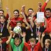 Sie schnappten sich in Aichach den Landkreistitel der D-Junioren – die Youngster des TSV Dasing. 