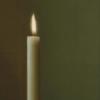Gerhard Richters Gemälde «Kerze» wird bei Christie's versteigert. (Bild: Christie's Images) dpa