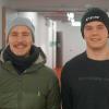 Joonas Huovinen (links) und David Farny (rechts) sind neu im Kader des EHC Königsbrunn.