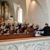 Ein Kirchenkonzert gab der Musikverein Kühbach in der Pfarrkirche St. Magnus. Dirigent Joseph Rast spornte sein Orchester zu Höchstleistungen an.