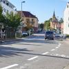 In der Bahnstraße in Göggingen gibt es abschnittsweise jetzt zwei Schutzstreifen für Radler. 