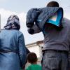 Syrische Flüchtlinge im Grenzdurchgangslager Friedland im Landkreis Göttingen. Die Bundesregierung macht keine Angaben über den Familiennachzug. 
