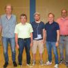Der neue Vorstand der Tischtennisfreunde Bad Wörishofen (von links): Lukas Wolf, Thomas Vögele, Manuel Müller, Matthias Issing und Andreas Ledermann. 