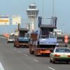 1600 Lastwagen waren 1992 im Einsatz, um den Flughafen München Riem in nur einer Nacht ins Erdinger Moos umzuziehen.