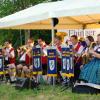 Blasmusik in Biergartenatmosphäre – das boten die Ehinger Musikanten am Pfingstwochenende. 
