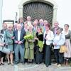 Gruppenbild mit Fürstin - Mitgleider der beiden Fugger-Linien kamen in Graben zusammen. Foto: Pronesti