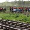 Am Bahnübergang zwischen Rain und Staudheim hat es erneut einen schweren Unfall gegeben. Ein Zug erfasste ein Auto. 