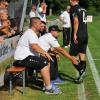 Gleich zweimal ist das Lauinger Auwaldstadion am Wochenende Schauplatz von Kreisliga-Spielen: Am Samstag erwartet Türk Gücü den VfR Jettingen II, am Sonntag der FCL um Trainer Haris Tausend (von links) und „Co“ Florian Scheitenberger den Tabellenersten aus Thannhausen.